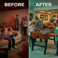 Allendale Collection 56 In. Foosball Table — Before & After
