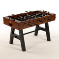 Foosball Table Built for Family Entertainment, 56 Inch Size, Premium Oak Veneer, Metal A-Frame Legs