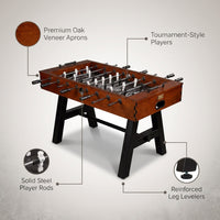 Allendale Collection 56 In. Foosball Table — infographic