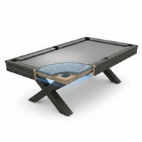 Pool Table Built for Professional Play, 1-Inch Slate Surface, Solid Wood Rails, Premium Wool Felt — How It Works