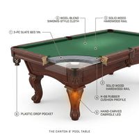 The Canton 8' Pool Table — How It Works